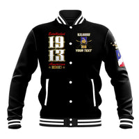 At The Front, Always Baseball Jacket - Wonder Print Shop