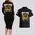 At The Front, Always Couples Matching Long Sleeve Bodycon Dress and Hawaiian Shirt - Wonder Print Shop