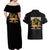 At The Front, Always Couples Matching Off Shoulder Maxi Dress and Hawaiian Shirt - Wonder Print Shop