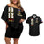 At The Front, Always Couples Matching Off Shoulder Short Dress and Hawaiian Shirt - Wonder Print Shop