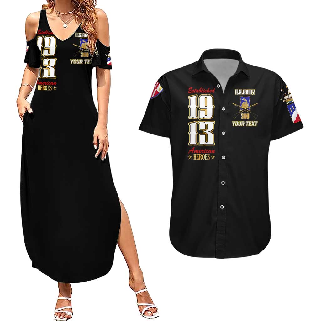 At The Front, Always Couples Matching Summer Maxi Dress and Hawaiian Shirt - Wonder Print Shop