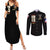 At The Front, Always Couples Matching Summer Maxi Dress and Long Sleeve Button Shirt - Wonder Print Shop