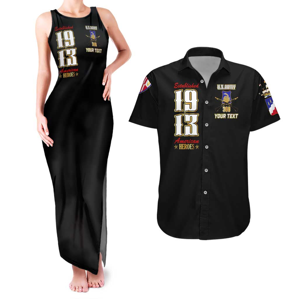 At The Front, Always Couples Matching Tank Maxi Dress and Hawaiian Shirt - Wonder Print Shop