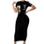 At The Front, Always Family Matching Short Sleeve Bodycon Dress and Hawaiian Shirt - Wonder Print Shop