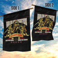 At The Front, Always Garden Flag - Wonder Print Shop