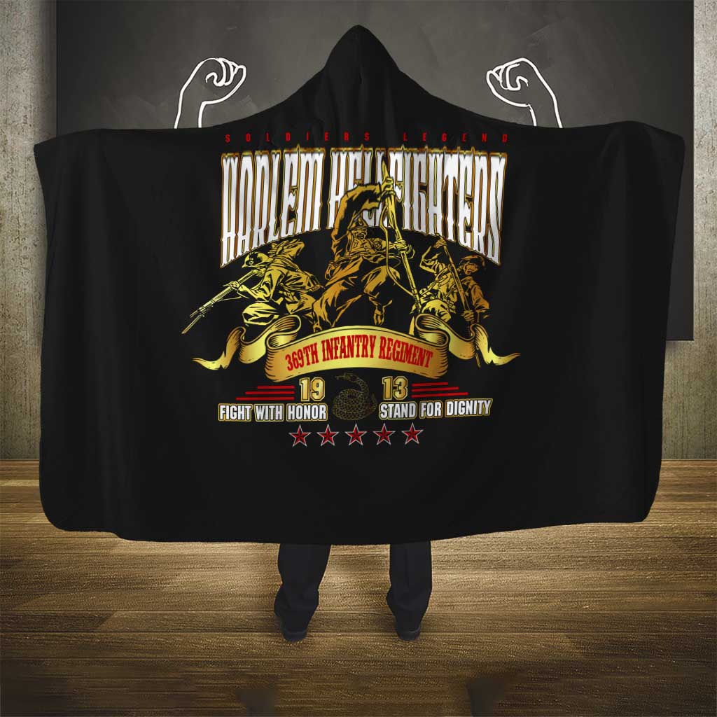 At The Front, Always Hooded Blanket - Wonder Print Shop