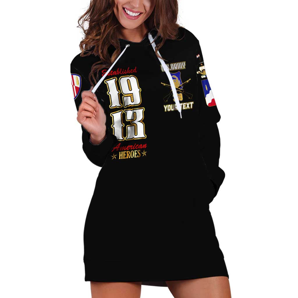 At The Front, Always Hoodie Dress - Wonder Print Shop