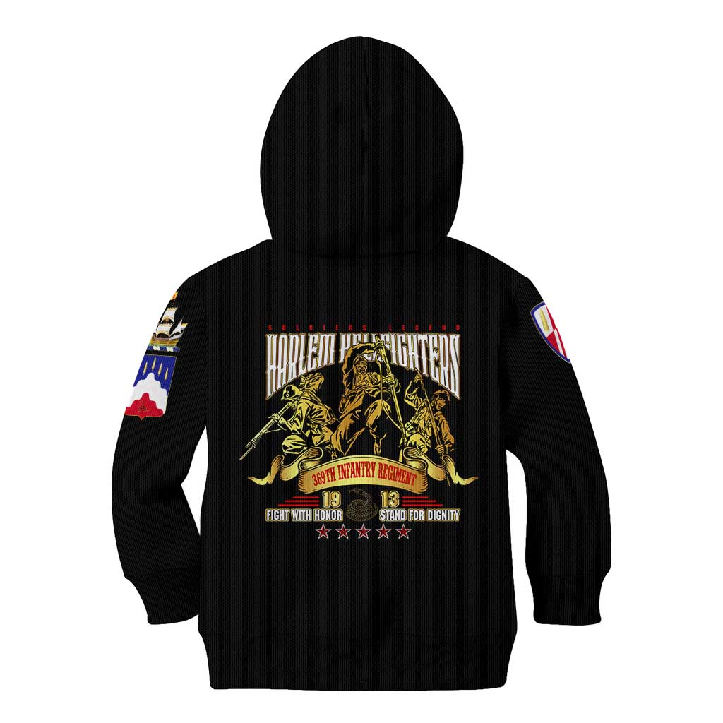 At The Front, Always Kid Hoodie - Wonder Print Shop