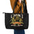 At The Front, Always Leather Tote Bag - Wonder Print Shop