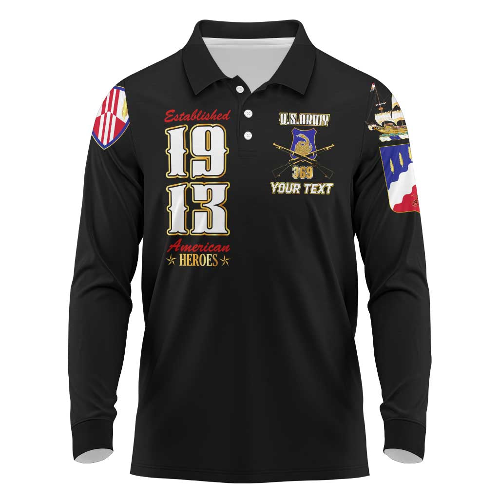 At The Front, Always Long Sleeve Polo Shirt - Wonder Print Shop