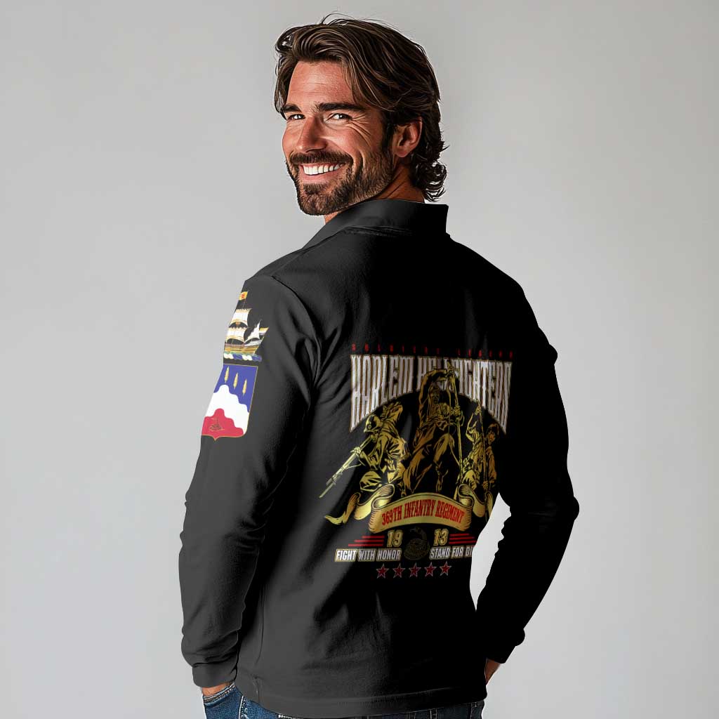 At The Front, Always Long Sleeve Polo Shirt - Wonder Print Shop