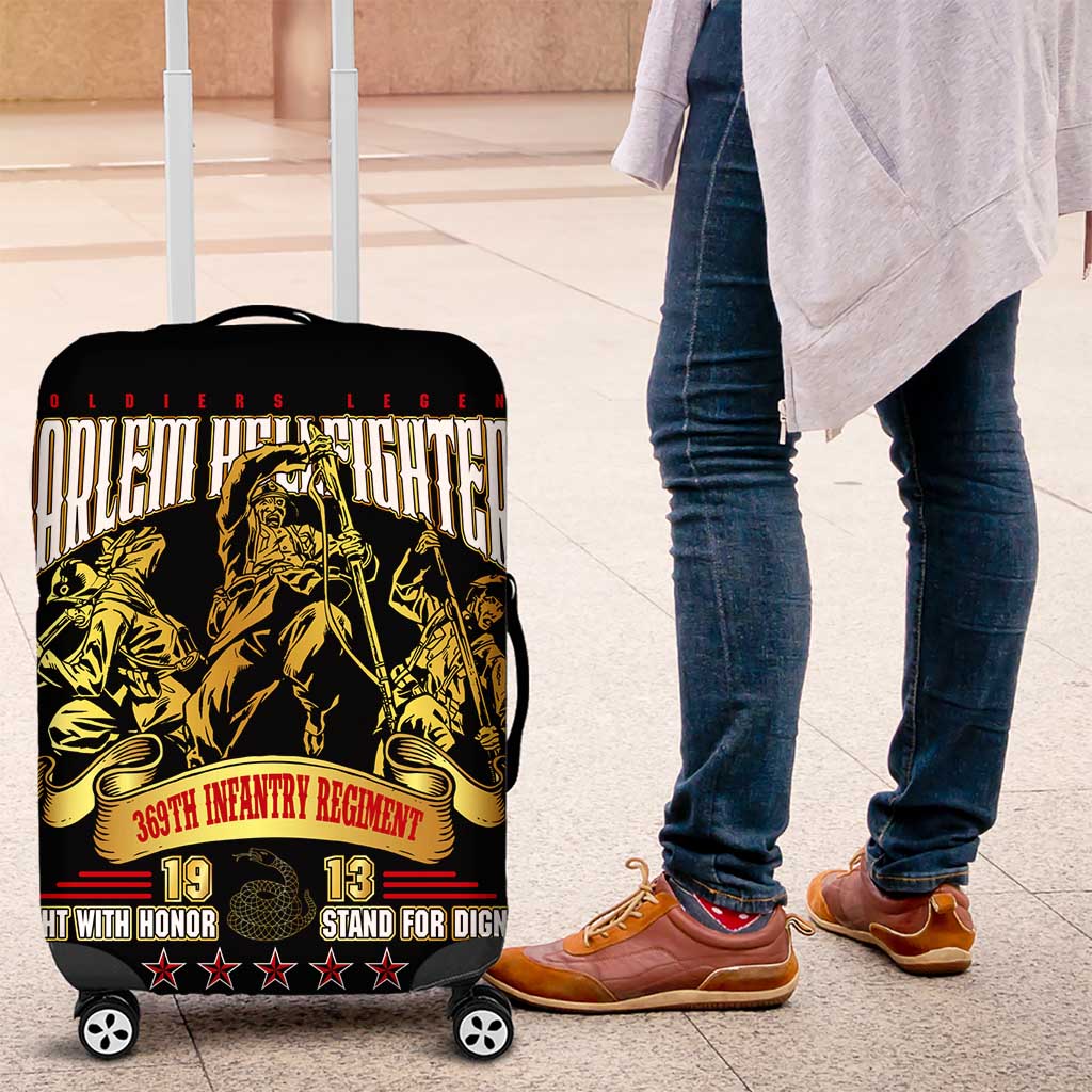 At The Front, Always Luggage Cover - Wonder Print Shop