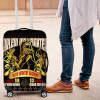 At The Front, Always Luggage Cover - Wonder Print Shop