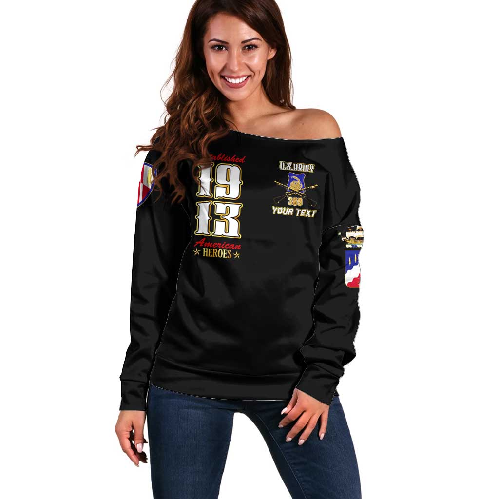 At The Front, Always Off Shoulder Sweater - Wonder Print Shop