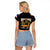 At The Front, Always Raglan Cropped T Shirt - Wonder Print Shop