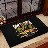 At The Front, Always Rubber Doormat - Wonder Print Shop
