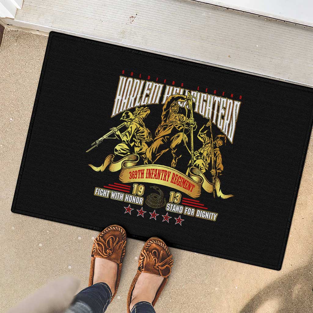 At The Front, Always Rubber Doormat - Wonder Print Shop