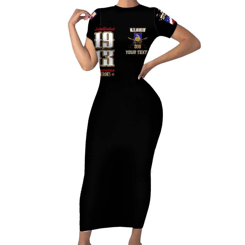 At The Front, Always Short Sleeve Bodycon Dress - Wonder Print Shop