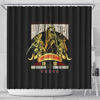At The Front, Always Shower Curtain - Wonder Print Shop