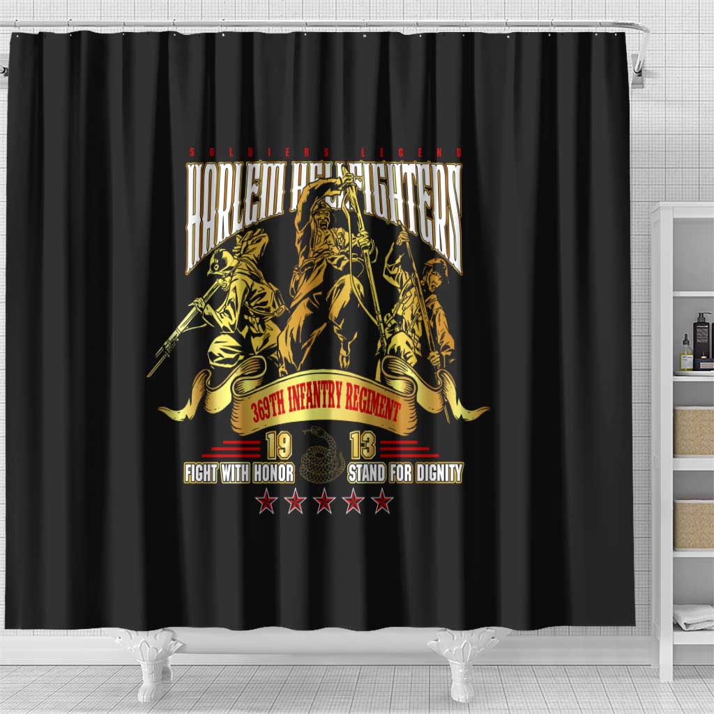 At The Front, Always Shower Curtain - Wonder Print Shop