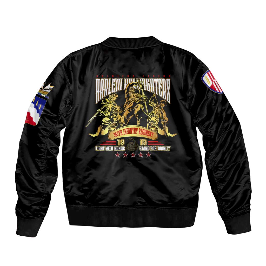 At The Front, Always Sleeve Zip Bomber Jacket - Wonder Print Shop