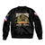 At The Front, Always Sleeve Zip Bomber Jacket - Wonder Print Shop