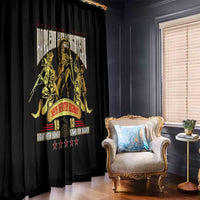 At The Front, Always Window Curtain - Wonder Print Shop