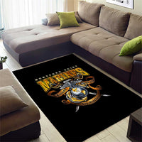 The First Black Marines: A Legacy Etched In Honor Area Rug - Wonder Print Shop