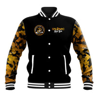 The First Black Marines: A Legacy Etched In Honor Baseball Jacket - Wonder Print Shop