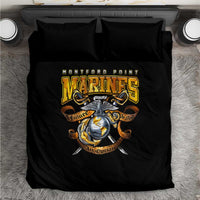 The First Black Marines: A Legacy Etched In Honor Bedding Set - Wonder Print Shop