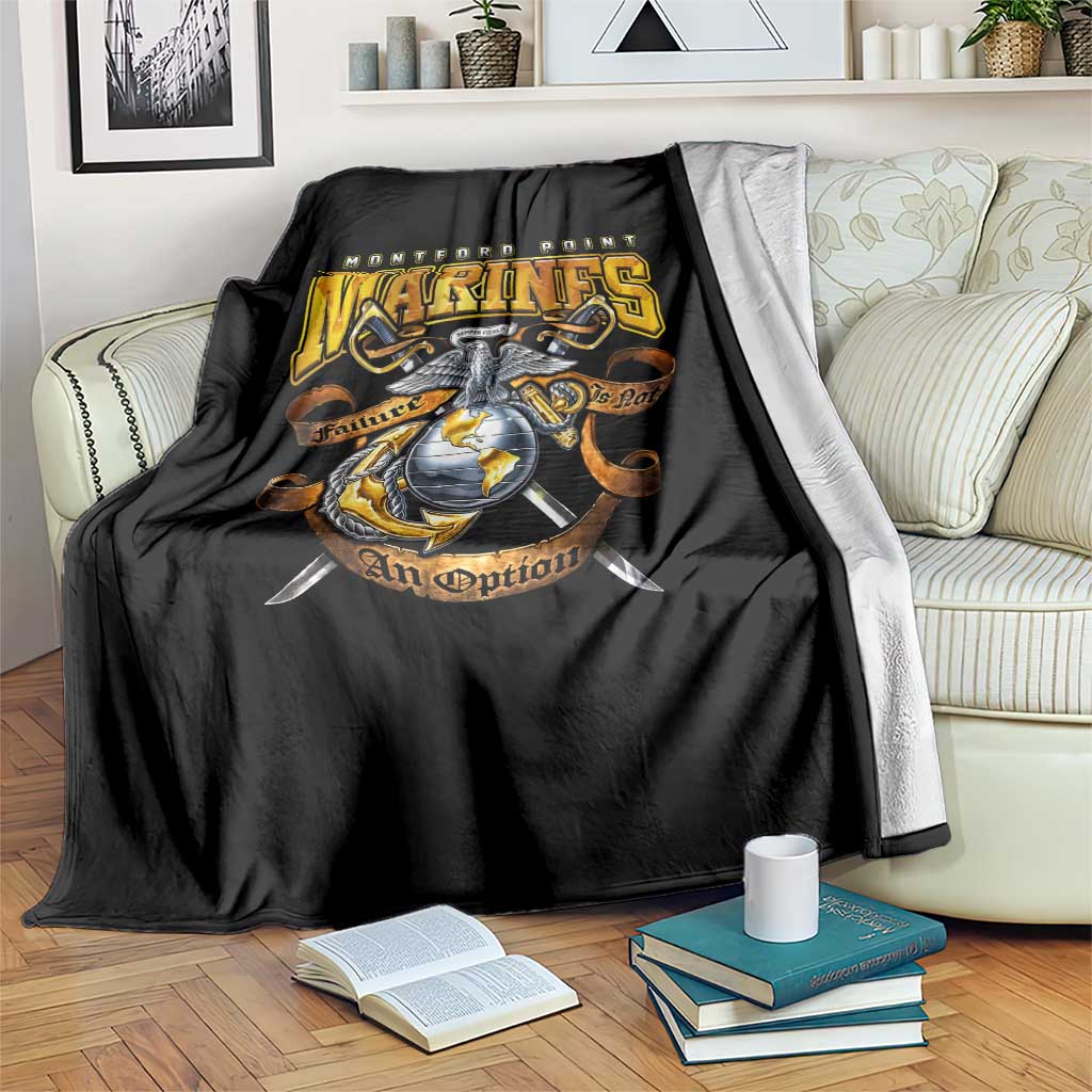 The First Black Marines: A Legacy Etched In Honor Blanket - Wonder Print Shop