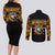 The First Black Marines: A Legacy Etched In Honor Couples Matching Long Sleeve Bodycon Dress and Long Sleeve Button Shirt - Wonder Print Shop