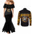 The First Black Marines: A Legacy Etched In Honor Couples Matching Mermaid Dress and Long Sleeve Button Shirt - Wonder Print Shop