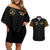 The First Black Marines: A Legacy Etched In Honor Couples Matching Off Shoulder Short Dress and Hawaiian Shirt - Wonder Print Shop