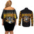 The First Black Marines: A Legacy Etched In Honor Couples Matching Off Shoulder Short Dress and Long Sleeve Button Shirt - Wonder Print Shop