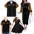 The First Black Marines: A Legacy Etched In Honor Family Matching Off The Shoulder Long Sleeve Dress and Hawaiian Shirt - Wonder Print Shop