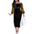 The First Black Marines: A Legacy Etched In Honor Family Matching Off The Shoulder Long Sleeve Dress and Hawaiian Shirt - Wonder Print Shop