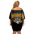 The First Black Marines: A Legacy Etched In Honor Family Matching Off Shoulder Short Dress and Hawaiian Shirt - Wonder Print Shop