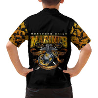 The First Black Marines: A Legacy Etched In Honor Family Matching Summer Maxi Dress and Hawaiian Shirt - Wonder Print Shop
