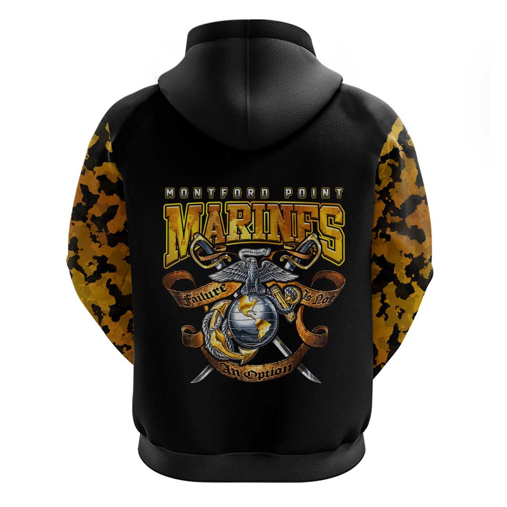 The First Black Marines: A Legacy Etched In Honor Hoodie - Wonder Print Shop