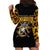 The First Black Marines: A Legacy Etched In Honor Hoodie Dress - Wonder Print Shop