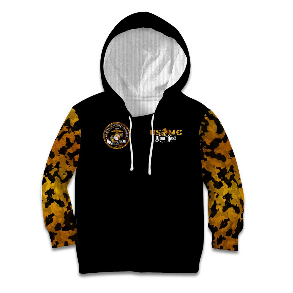 The First Black Marines: A Legacy Etched In Honor Kid Hoodie - Wonder Print Shop