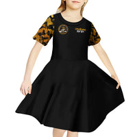 The First Black Marines: A Legacy Etched In Honor Kid Short Sleeve Dress - Wonder Print Shop
