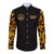 The First Black Marines: A Legacy Etched In Honor Long Sleeve Button Shirt - Wonder Print Shop