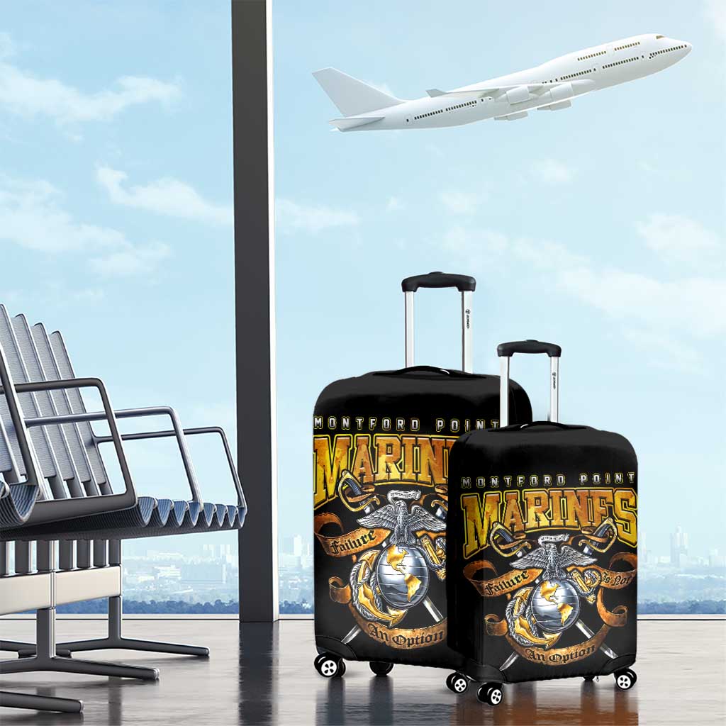 The First Black Marines: A Legacy Etched In Honor Luggage Cover - Wonder Print Shop