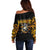 The First Black Marines: A Legacy Etched In Honor Off Shoulder Sweater - Wonder Print Shop