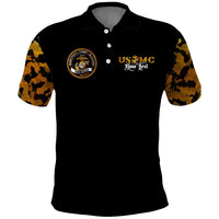 The First Black Marines: A Legacy Etched In Honor Polo Shirt - Wonder Print Shop