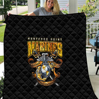 The First Black Marines: A Legacy Etched In Honor Quilt - Wonder Print Shop