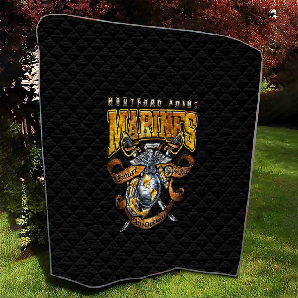 The First Black Marines: A Legacy Etched In Honor Quilt - Wonder Print Shop