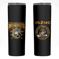 The First Black Marines: A Legacy Etched In Honor Skinny Tumbler - Wonder Print Shop